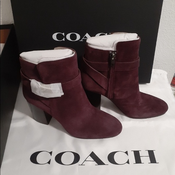 Coach Delaney Booties Size 5 NIB - Picture 2 of 13